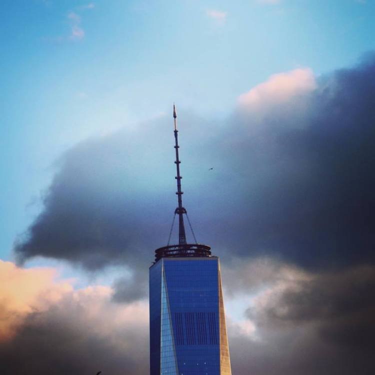 Sunset Freedom Tower.