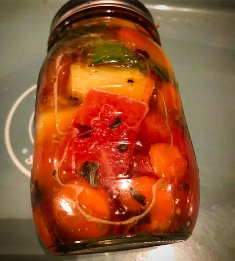 pickled watermelon
